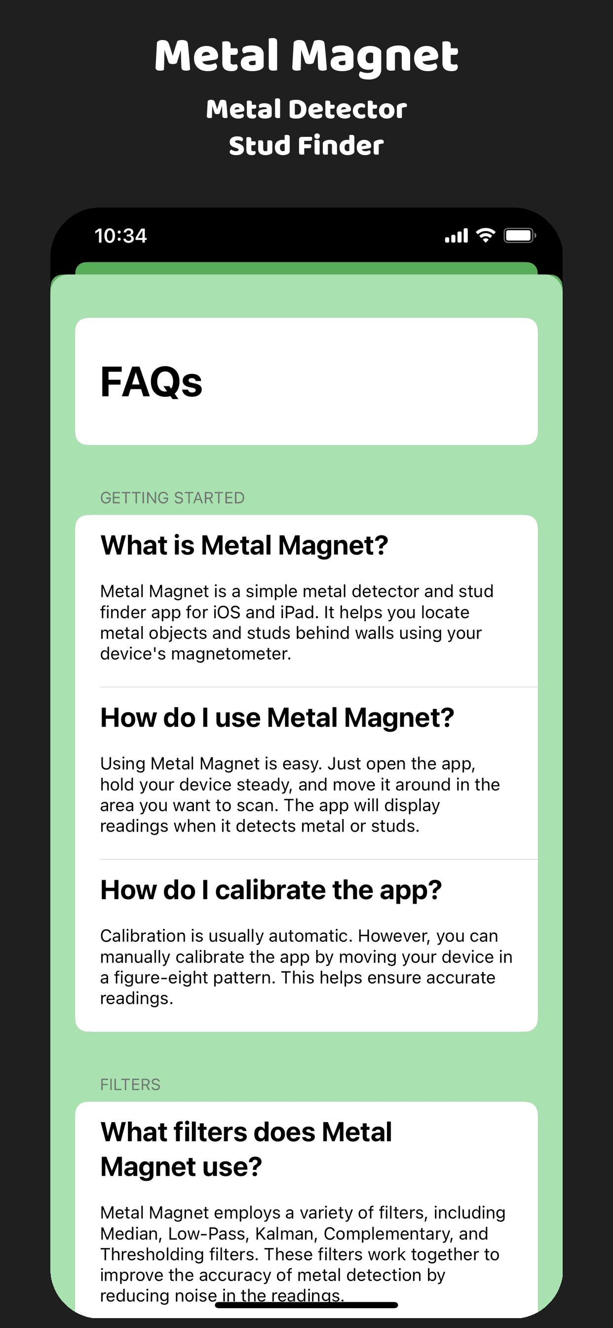 Metal Magnet for iOS by Eric David Smith