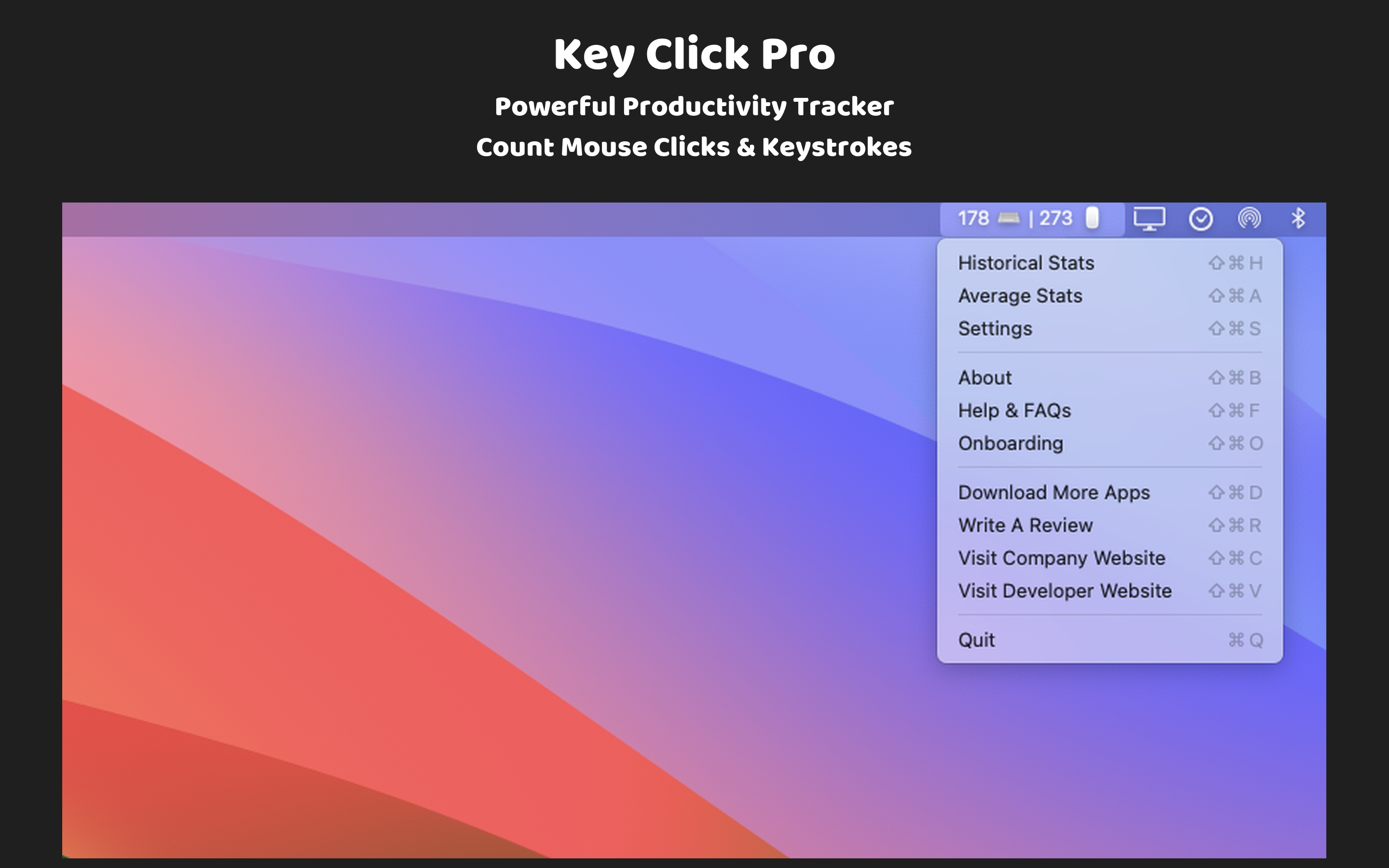 Key Click Pro for macOS by Eric David Smith