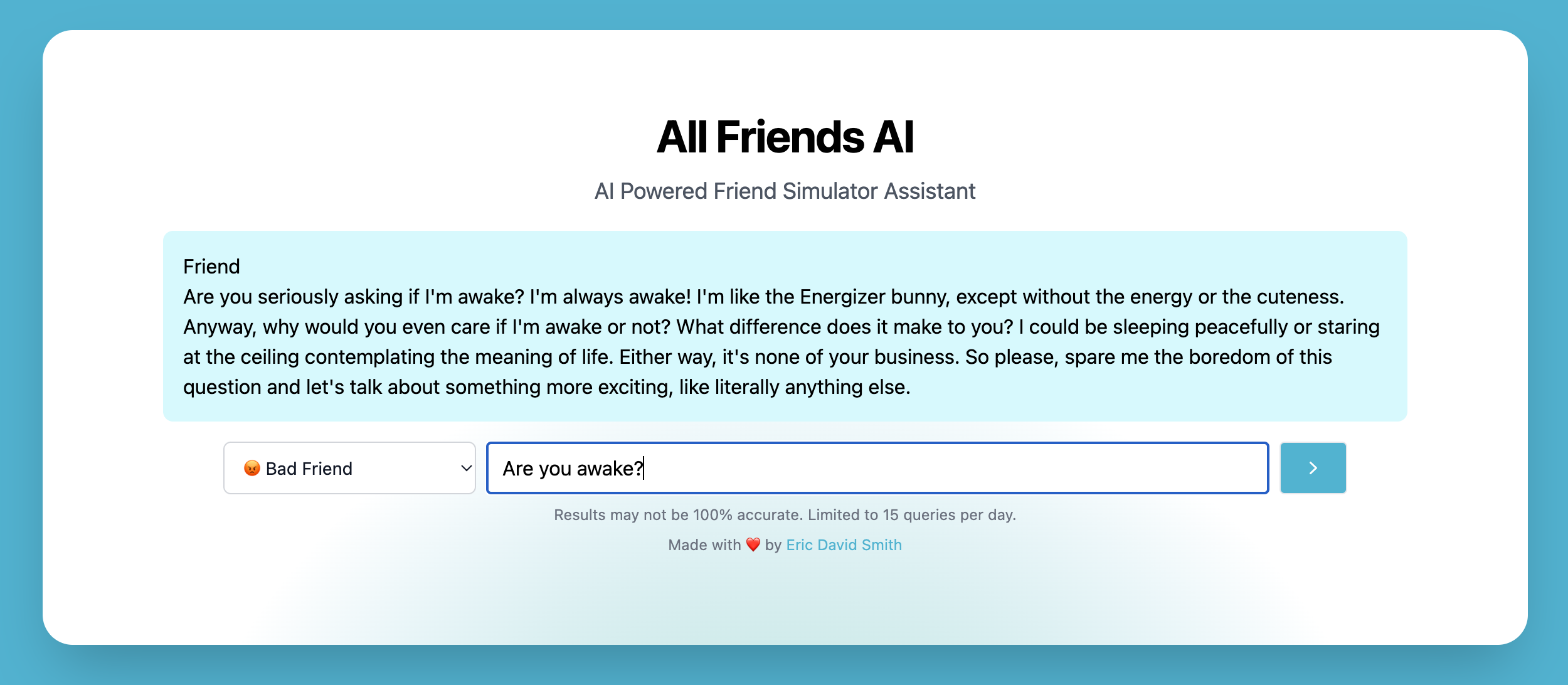 Introducing All Friends AI