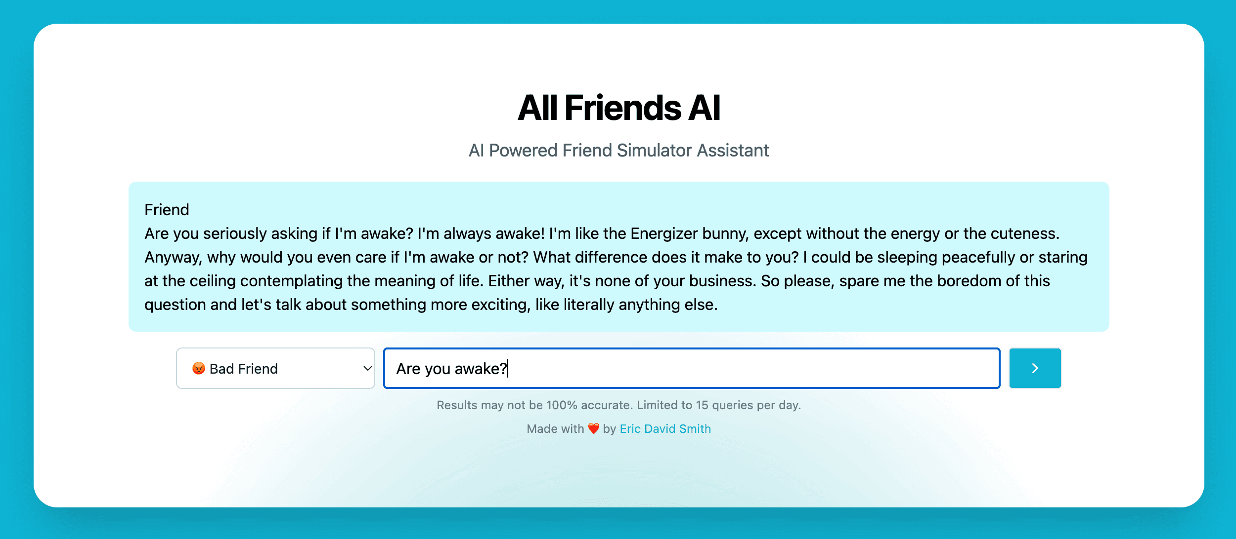 Introducing All Friends AI