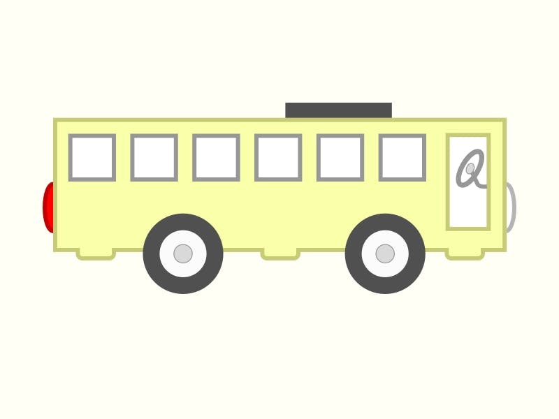 School Bus Illustration by Eric David Smith