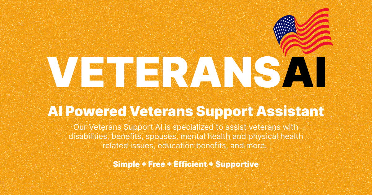 Veterans AI - An Artificial Intelligence Initiative for Veterans ...